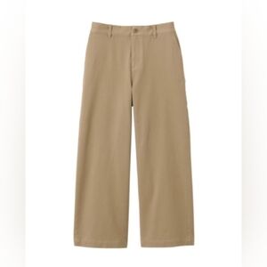 Muji | Women's 4-Way Stretch Chino Wide Pants | M